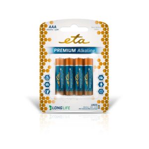ETA PREMIUM ALKALINE AAA, LR03 Αλκαλικές μπαταρίες 4τεμ