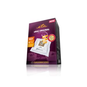 ETA eBAG ORIGINAL 9600 68000 Σακούλες 4lt Ηλεκτρικής σκούπας-5τεμ+φίλτρο