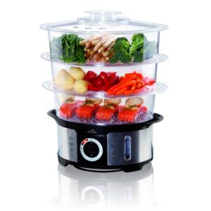 ΕΤΑ Steampot Ατμομάγειρας 3ων επιπέδων 12 λίτρων 1000W