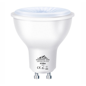 ETA Λαμπτήρας Spot LED, 6W, GU10, ζεστό λευκό