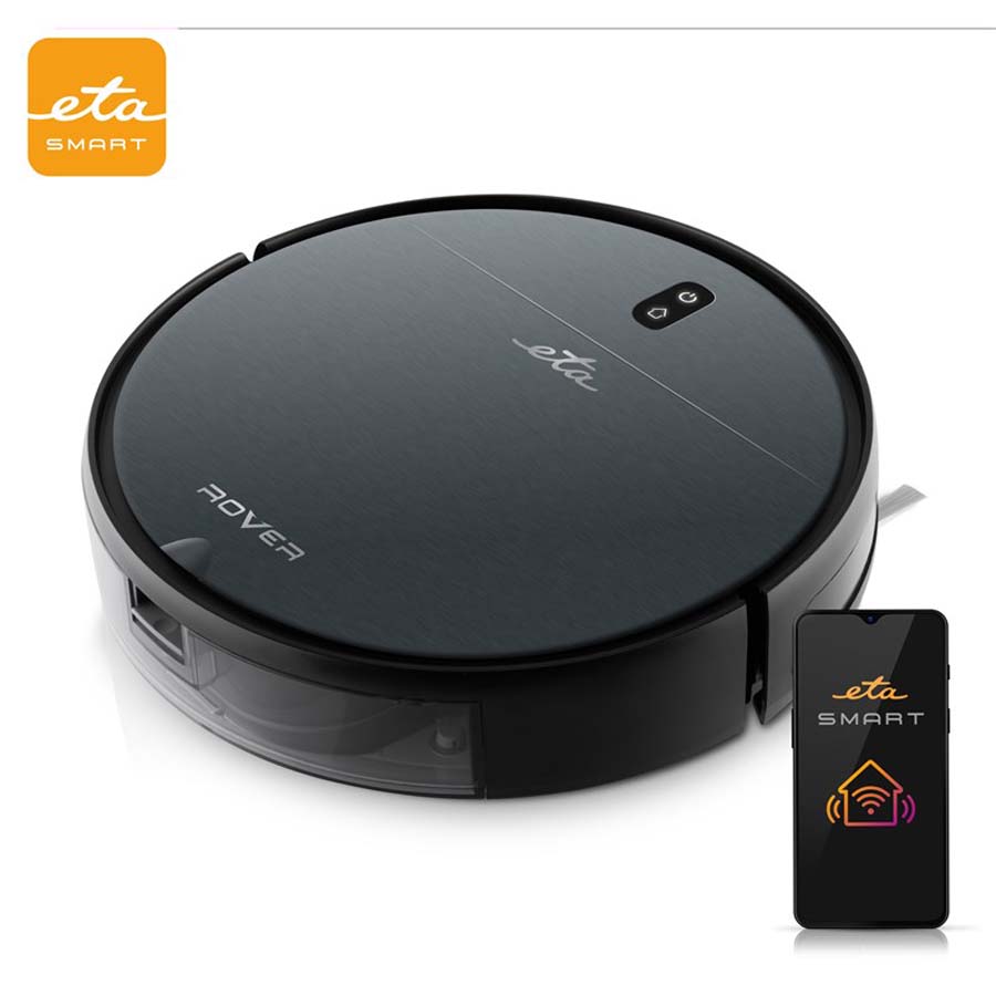 ETA Rover 124890010 Ηλεκτρική σκούπα ρομπότ 2 σε 1 με σφουγγάρισμα
