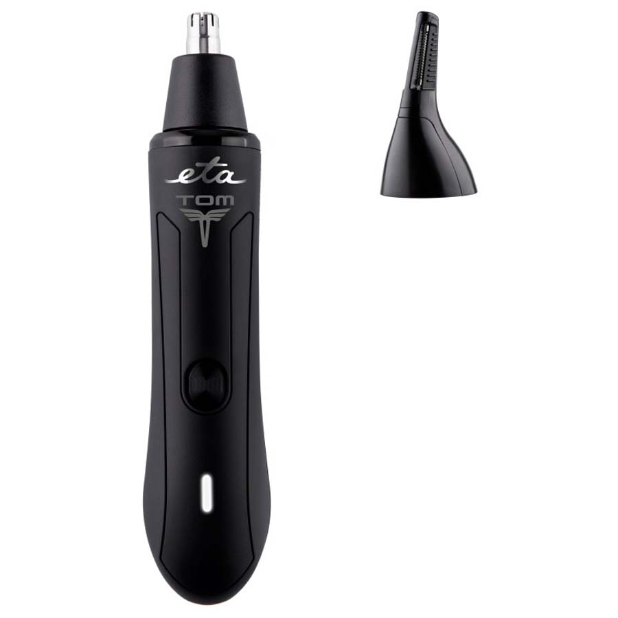 ETA Tom 434090000 Επαναφορτιζόμενο Trimmer για μύτη, αυτιά & φρύδια – λειτουργία μπαταρία & ρεύμα