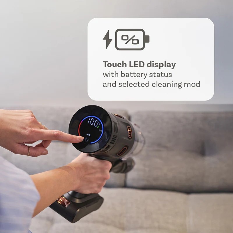 ETA Terier 524790000 Επαναφορτιζόμενη σκούπα 25,2V / 500W με σετ φροντίδας κατοικίδιου - Image 4