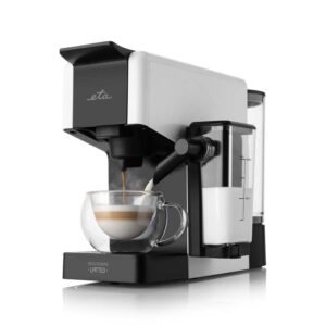 ETA Multicaps Latteo 817590000 Μηχανή Espresso 20bar με 3 τύπους κάψουλας, αλεσμένο καφέ & αφρόγαλα