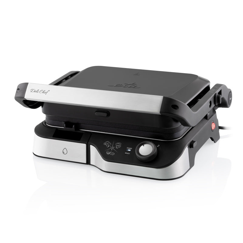 ETA DeliChef 615690000 Ηλεκτρική Ψηστιέρα Grill-BBQ 2000W με ρύθμιση θερμοκρασίας & αποσπώμενες πλάκες
